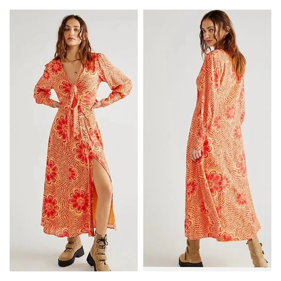 - Free People Nappa maxi dress Dress - Picture 1 of 7